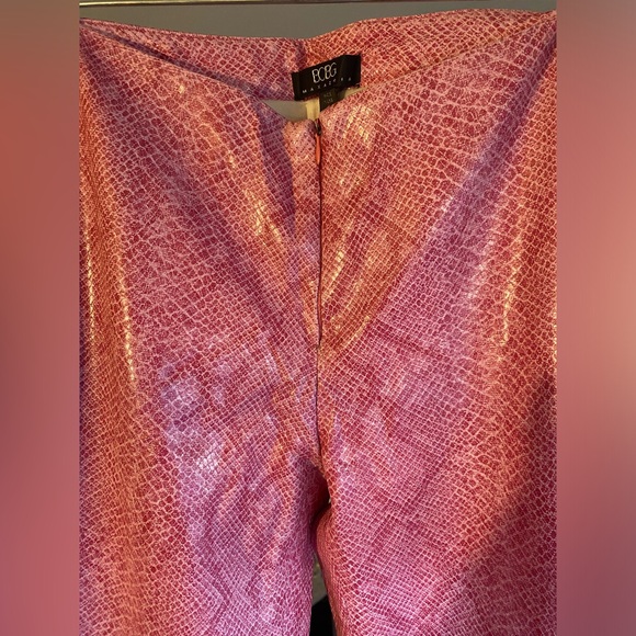 Pink Snake Print BCBG Pants. - Picture 3 of 13